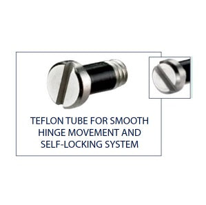 Stainless Steel Screws - Self-locking with Teflon Tube