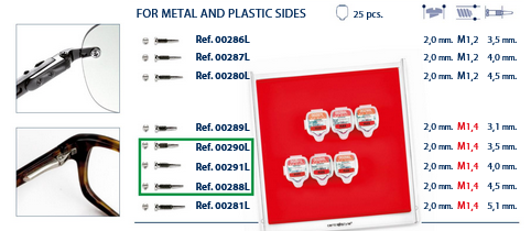 Self Aligning Screws with Teflon Threadlock Coating