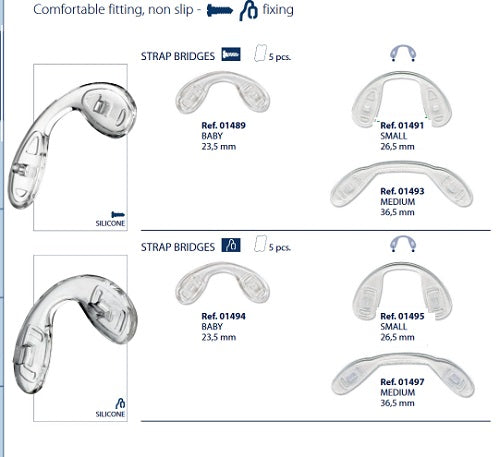 1 Silicone Strap Bridges