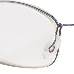 3 Nose Pads for Titanium & S/Steel Frames - Biomedical PVC & Polycarbonate