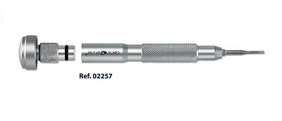 02257 - Ball Bearing Screwdriver with interchangable blades