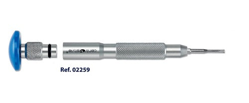 02259 - Flat Blade Screwdriver with interchangeable Blades