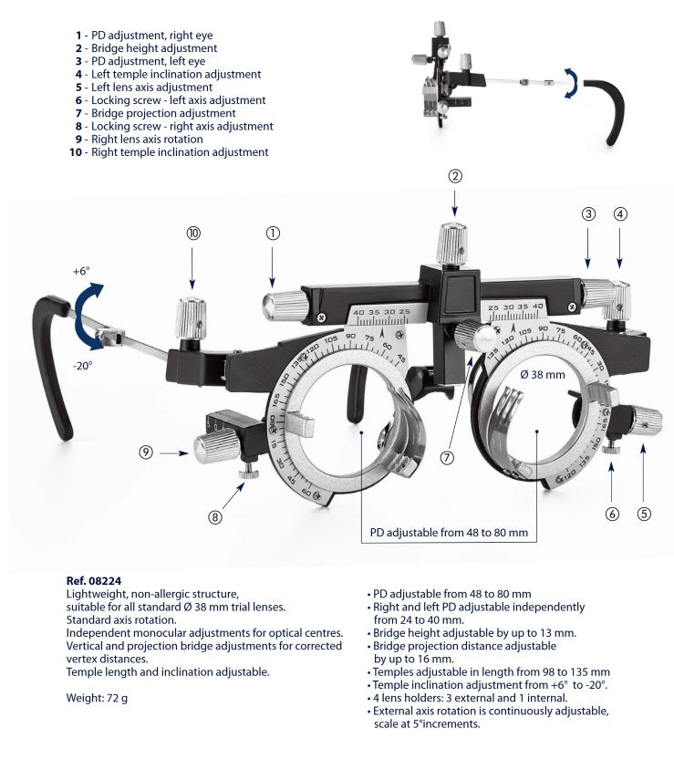 08224 Tabo System Trial Frame