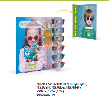 6 Piece Nano Chameleon Display Stand