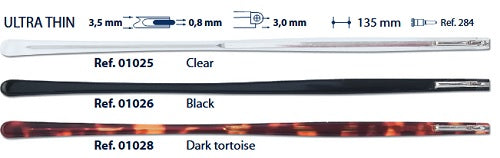 Acetate Flex Temples Ultra Thin 0.8mm