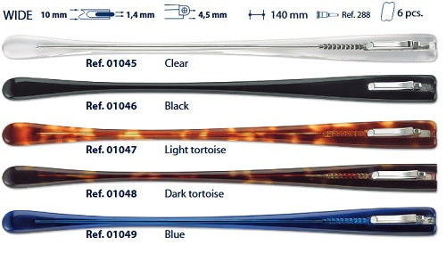 Acetate Flex Temples Wide 1.4mm