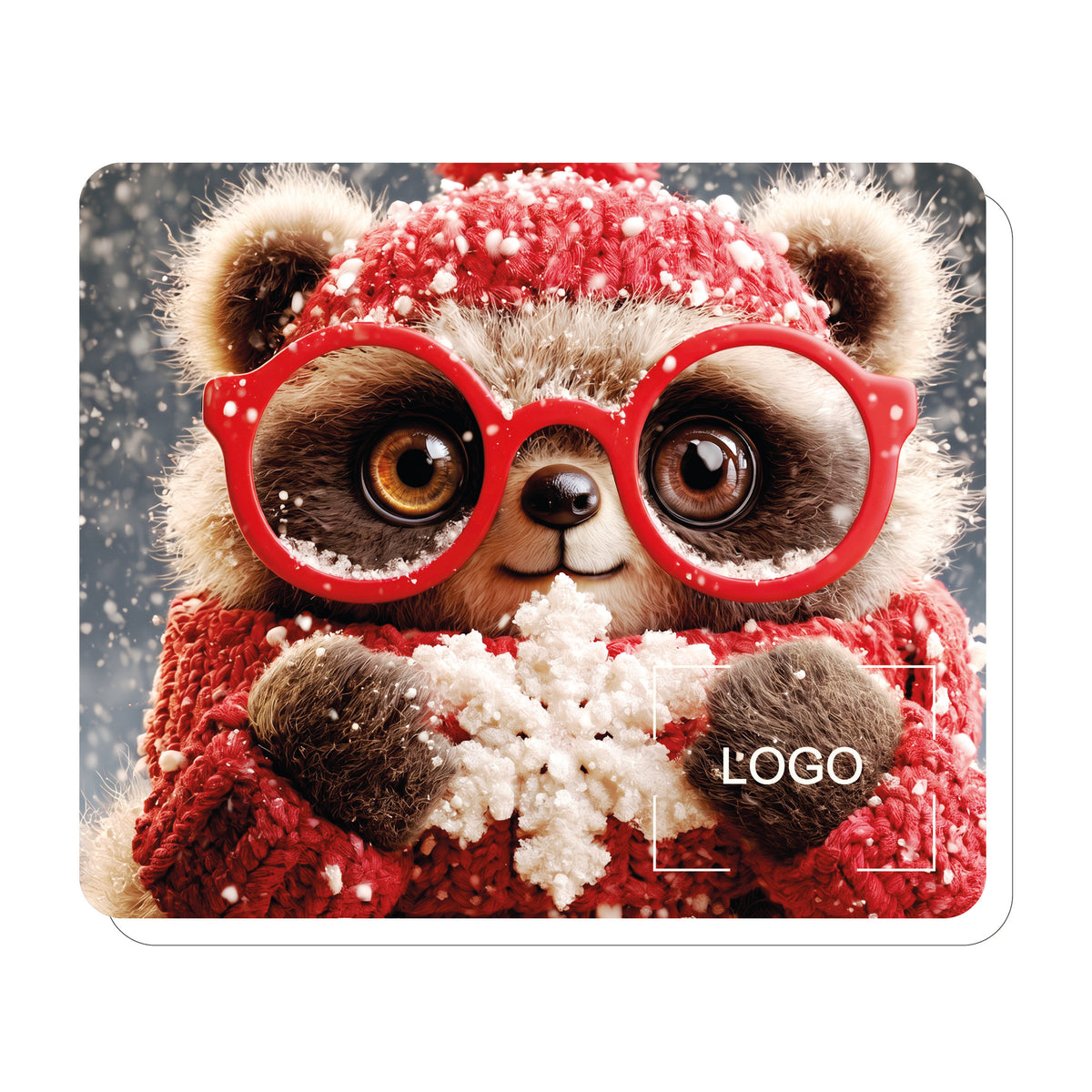 Christmas Collection Microfibre Cleaning Cloth 15x18cm