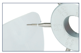 04962 - Lens Hole Gauge