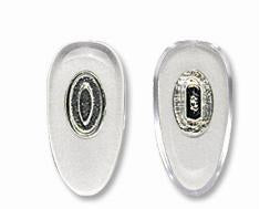 2 Biomedical PVC Nose Pads - Symmetrical