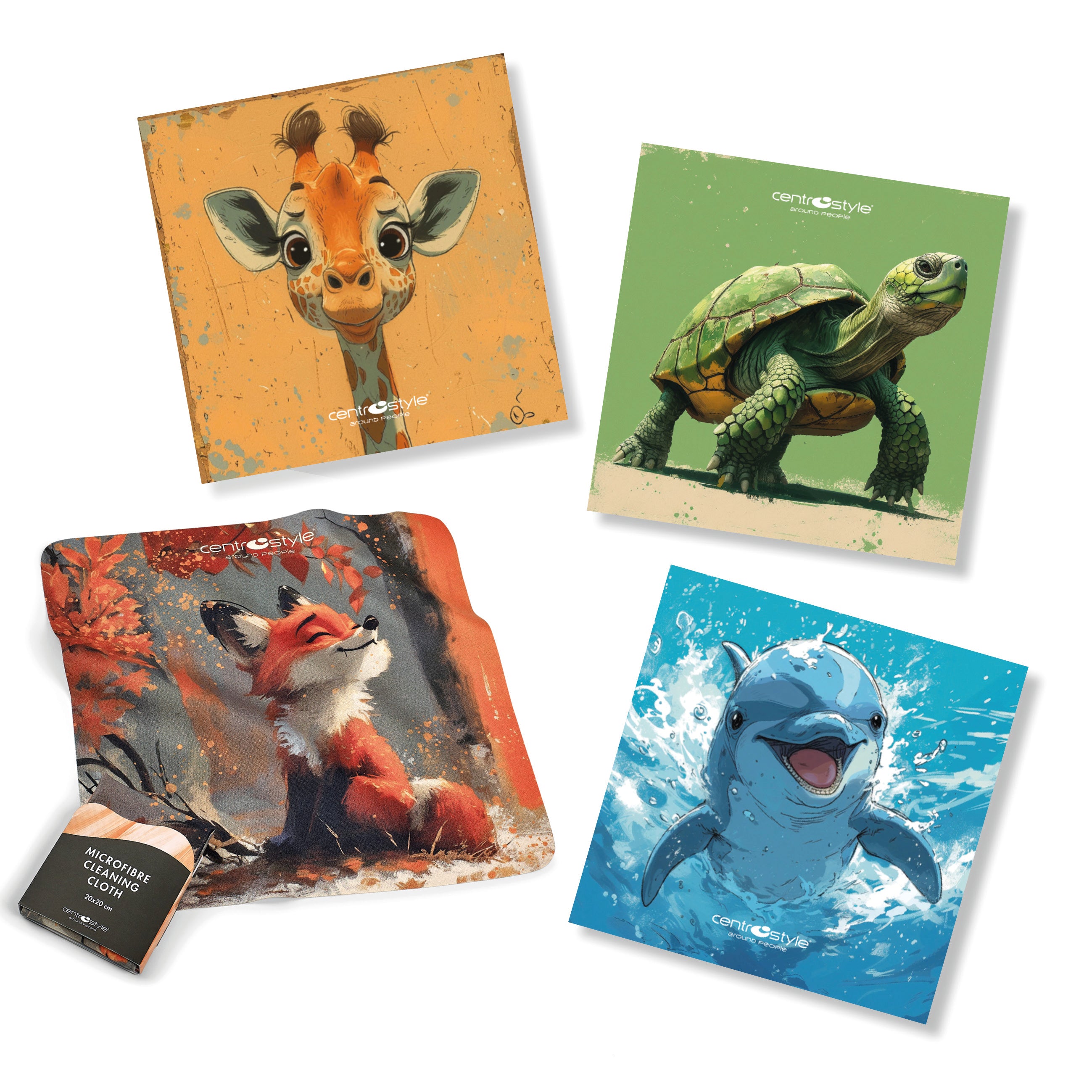 Microfibre Cleaning Cloth Animal 71334