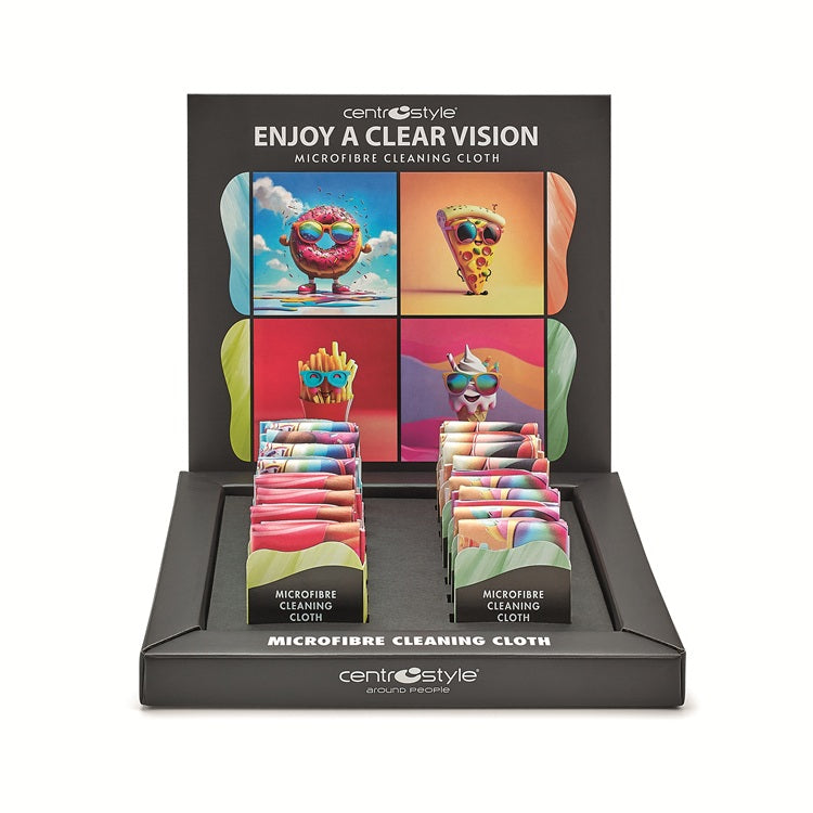 Microfibre Cleaning Cloth Funny Food 71338