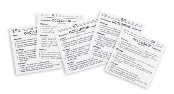 Bangerter Occlusion Foils