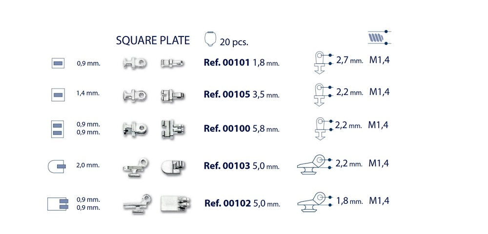 Hidden Hinges - Square Plate