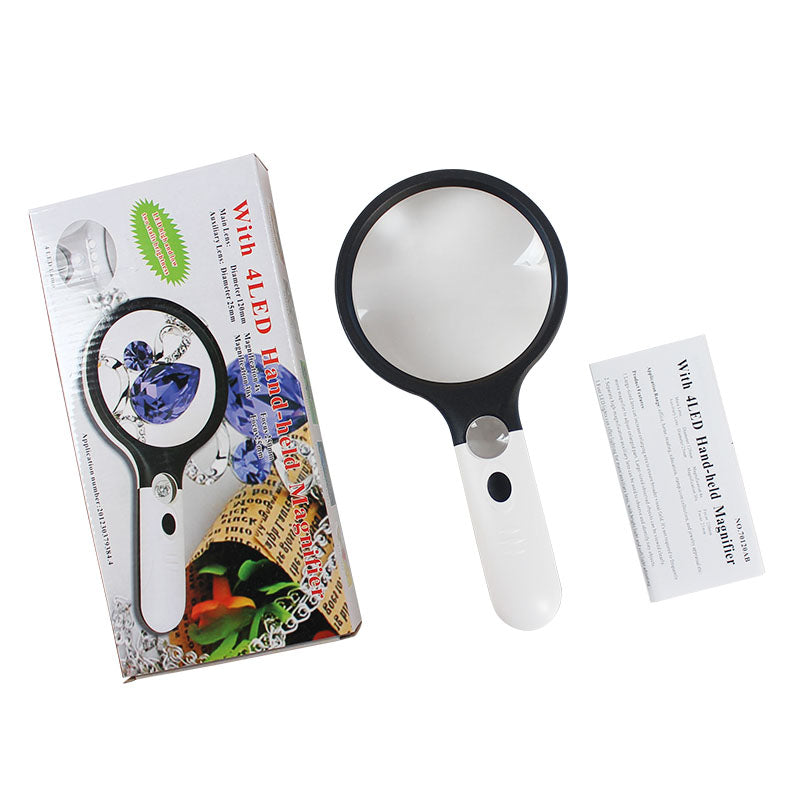 4x/30x LED Handheld Magnifier 120mm