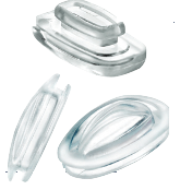 3 Special Fitting "SYSTEM 3" Nose Pads