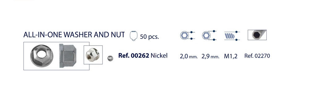 Locknuts - All-in-one Washer and Nut