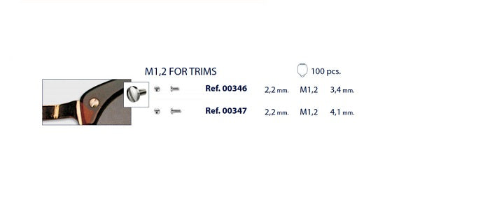 Continuous Thread Trim Screws