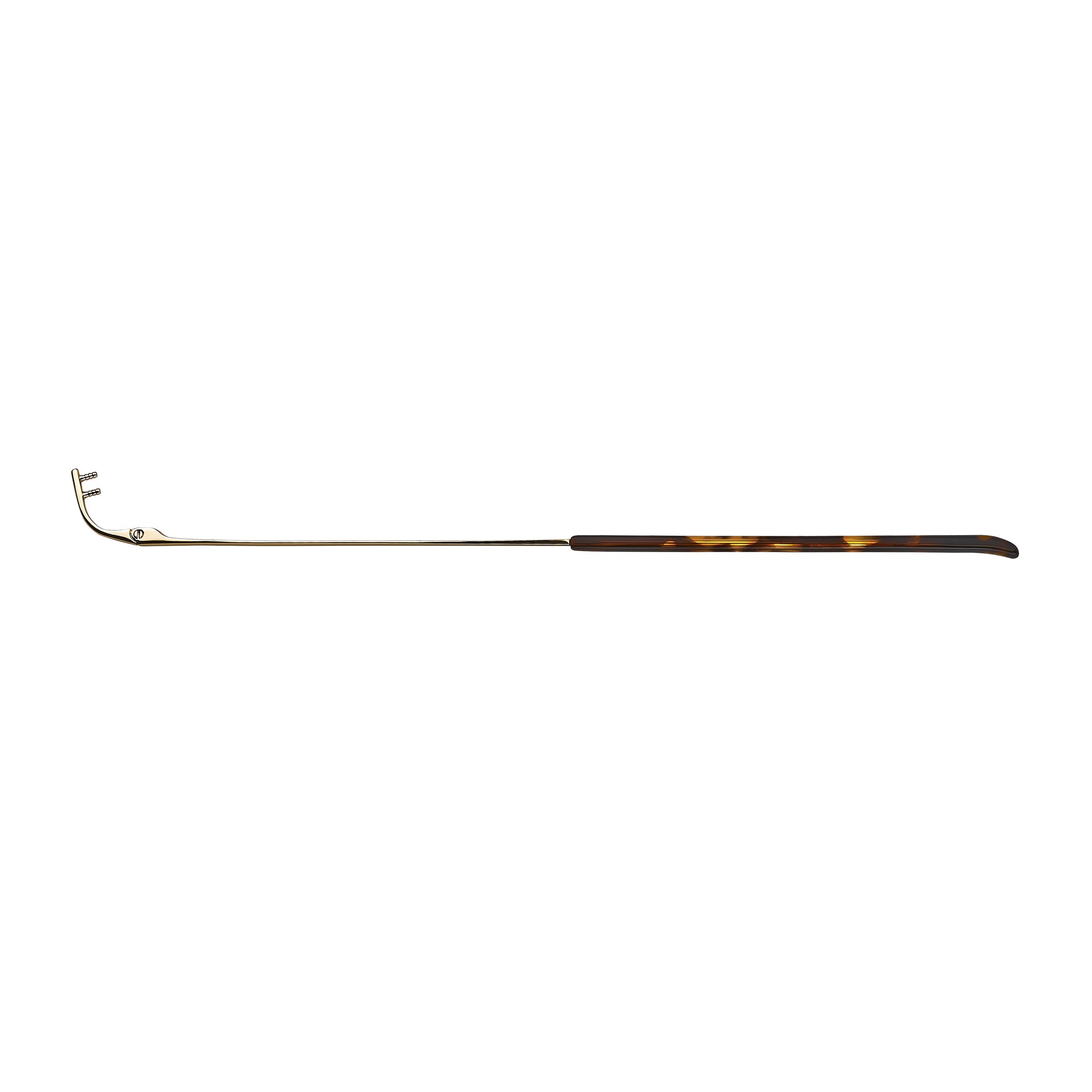 Temples for Rimless Frames - Titanium - Plastic Double Sleeves Fixing