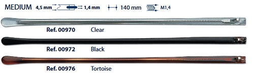 Acetate Temples Medium 1.4mm