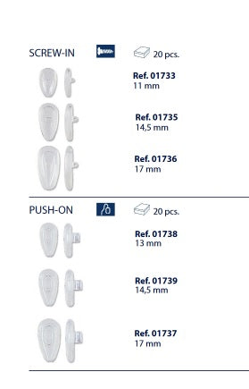 2 Silicone Air Cushion Nose Pad
