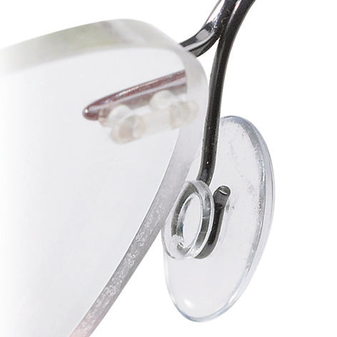 3 Nose Pads for Titanium & S/Steel Frames - Silicone