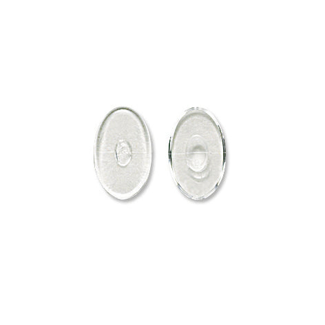 3 Nose Pads for Titanium & S/Steel Frames - Biomedical PVC & Polycarbonate