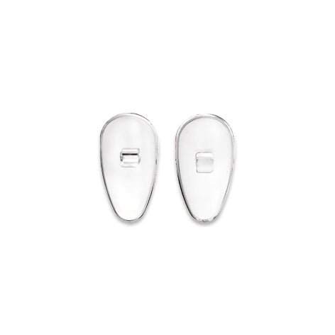 2 Titanium and Polycarbonate Nose Pads