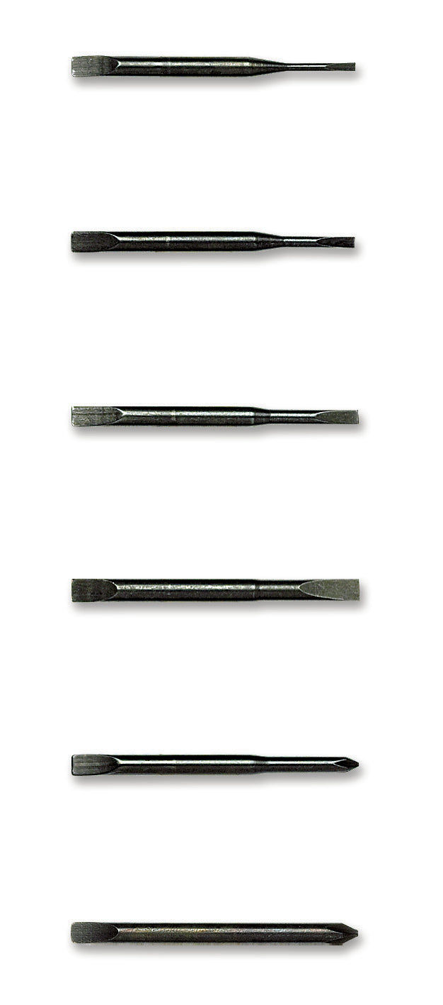 02185 - Flat and Phillips Metal Screwdriver Kit