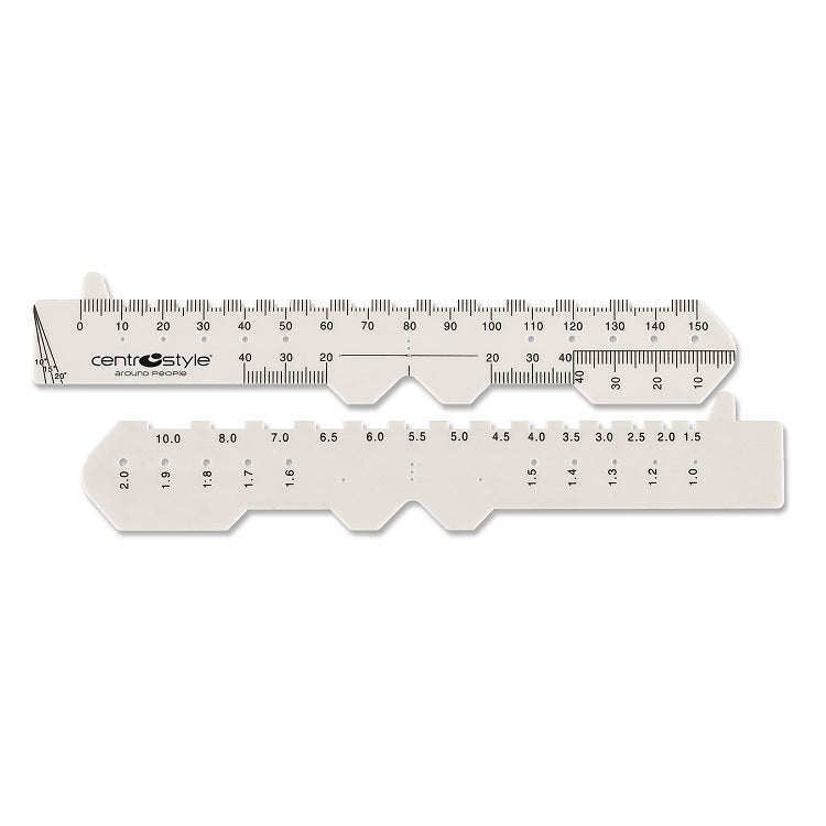 04953 - Plastic PD Ruler and Measurement Gauge