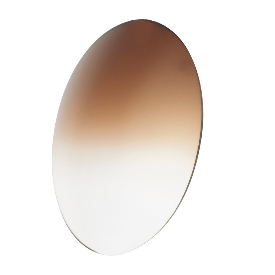 CR39 Full Colour Tinted Lenses 6 & 8 Base Brown