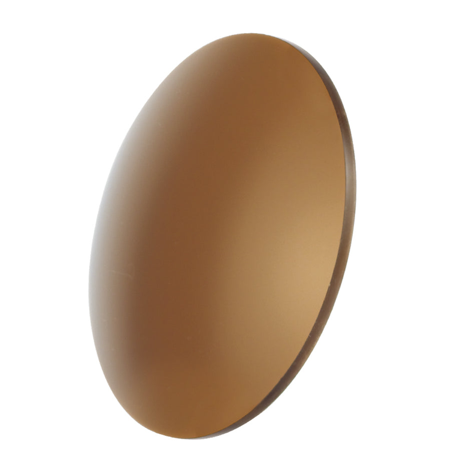 CR39 Full Colour Tinted Lenses 6 & 8 Base Brown
