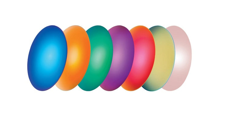 CR39 Multilayer Mirrored Lenses 6 Base