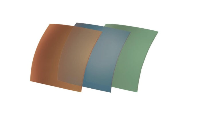 Triacetate Polarizing Sheets Classic Colours 6 Base