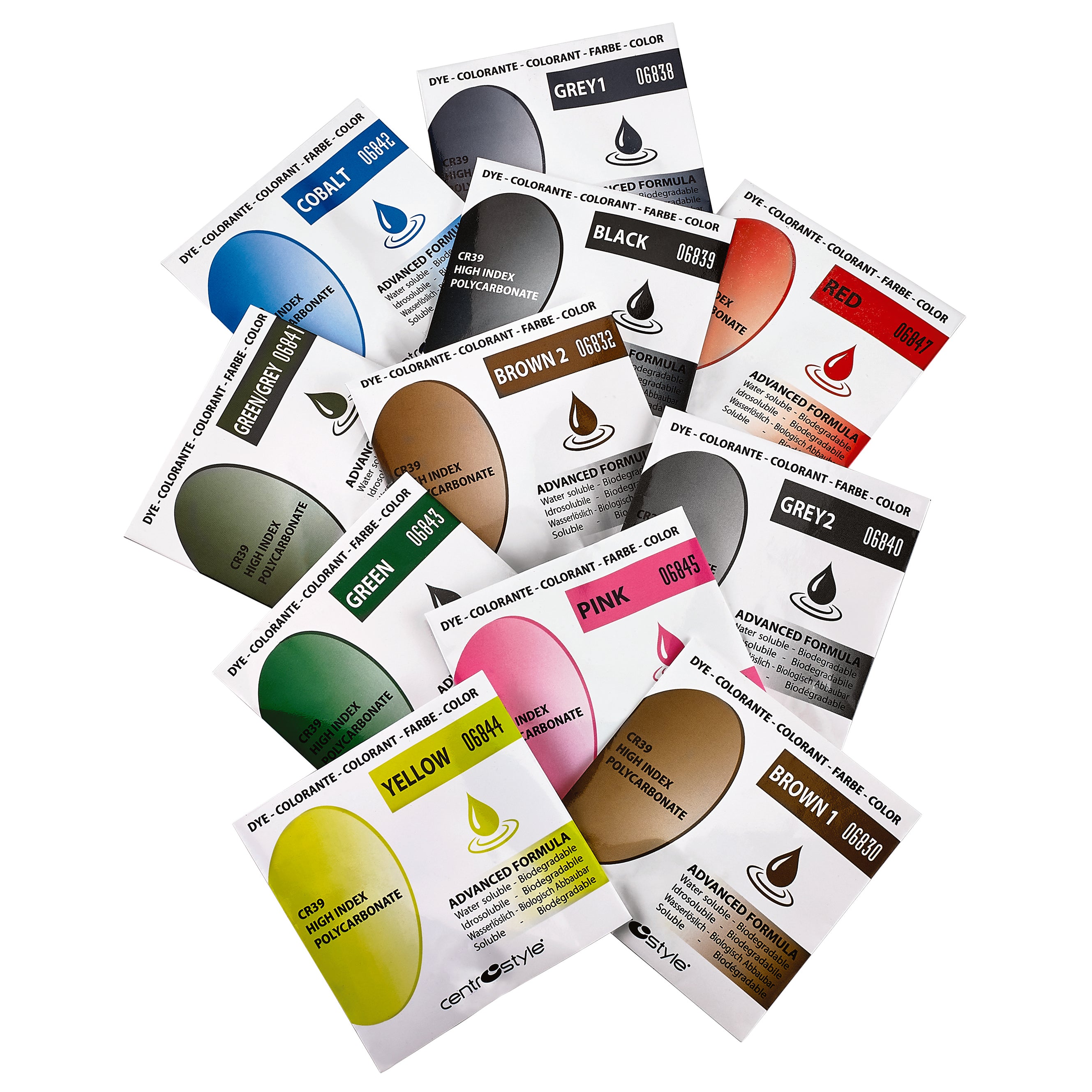 Water Soluble Dyeing Powders