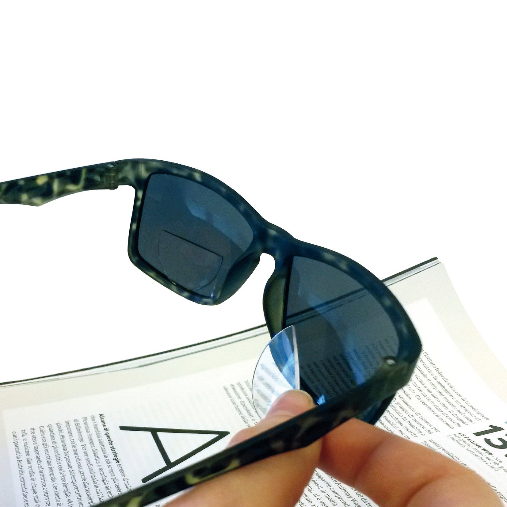 Stick on Reading Lenses