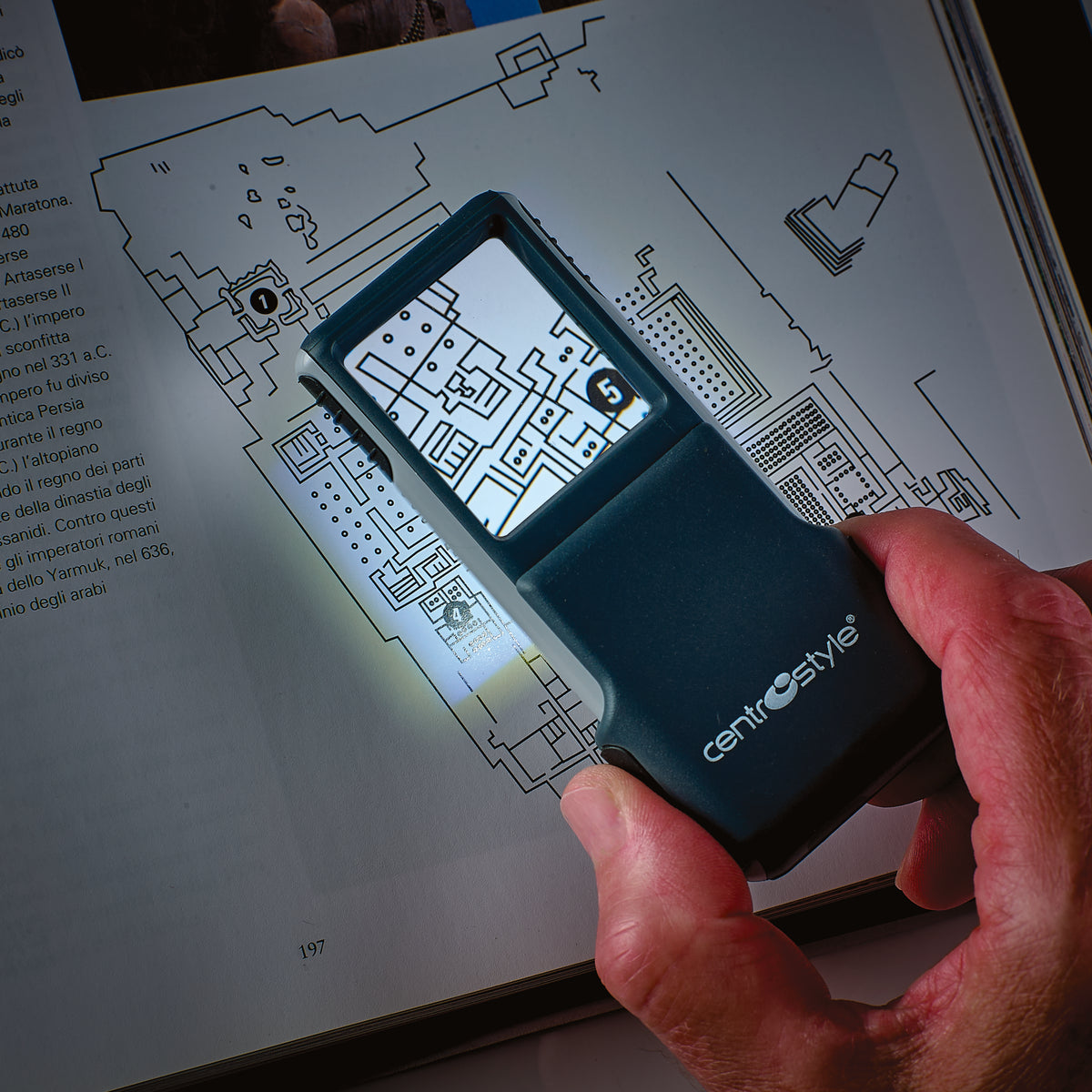 Centrostyle LED Light Pocket Magnifier