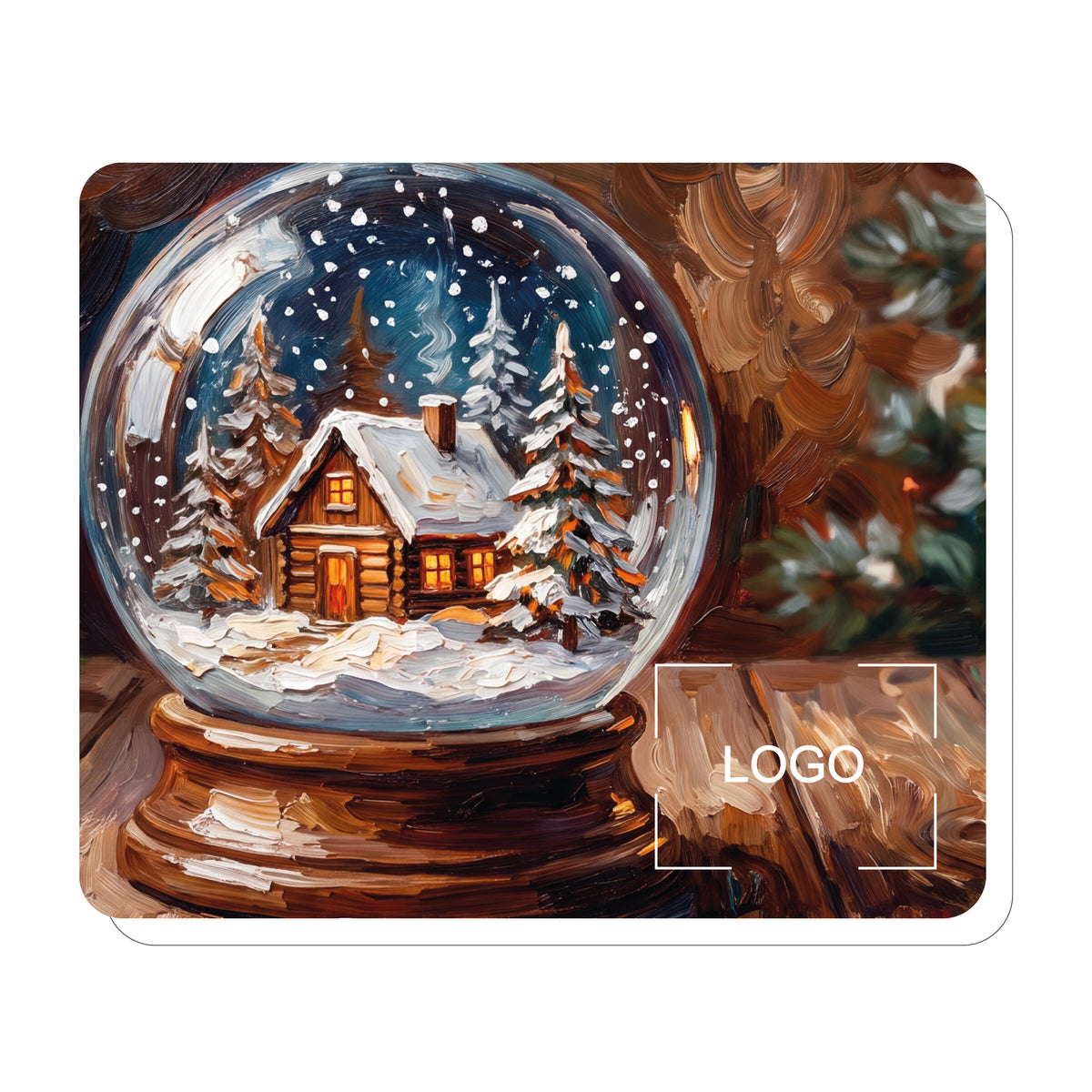 Christmas Collection Microfibre Cleaning Cloth 15x18cm