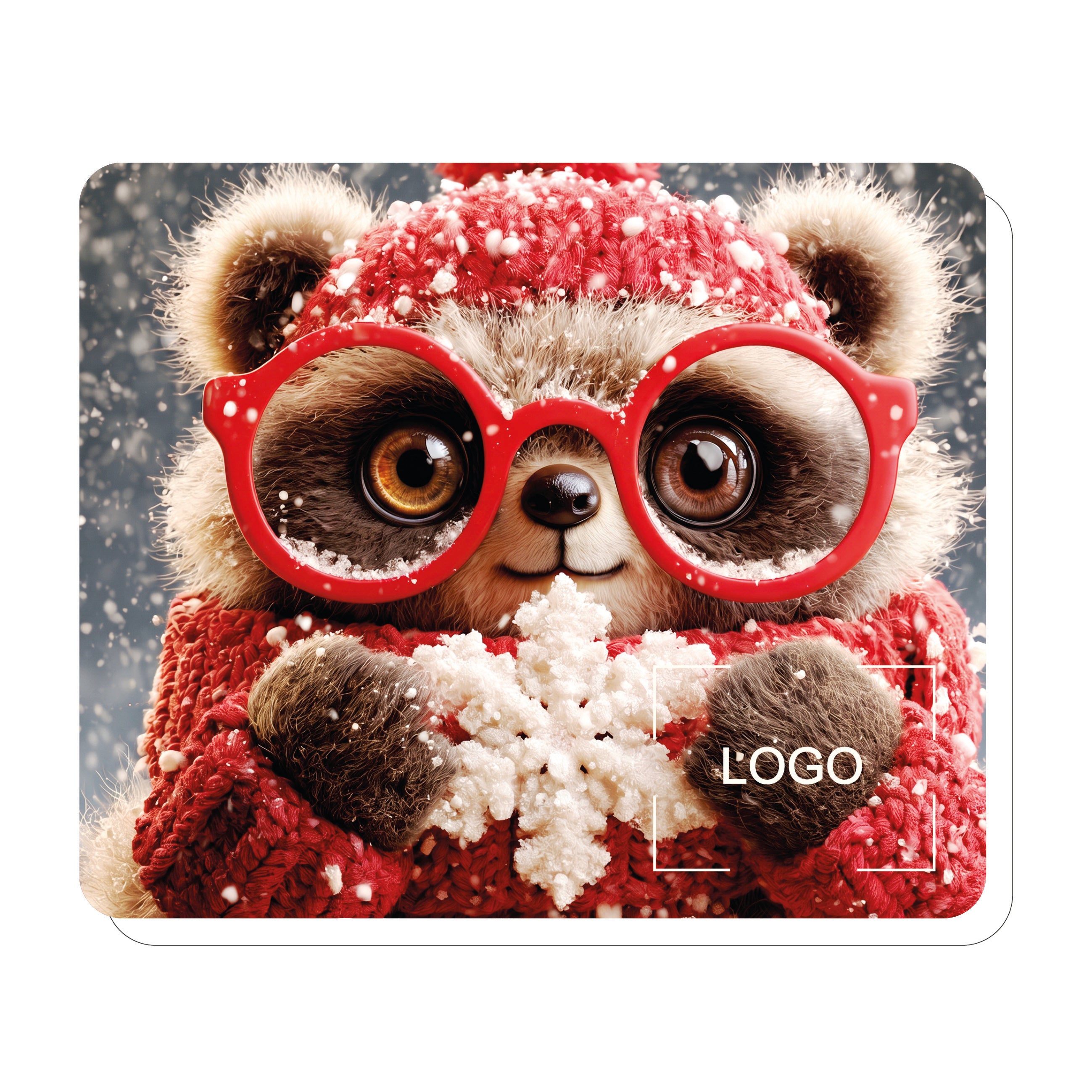 Christmas Collection Microfibre Cleaning Cloth 15x18cm
