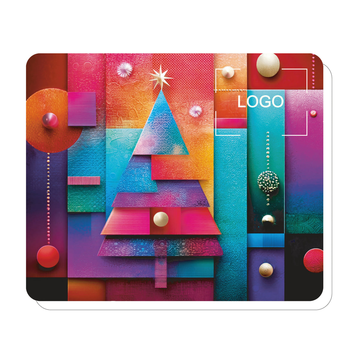 Christmas Collection Microfibre Cleaning Cloth 15x18cm