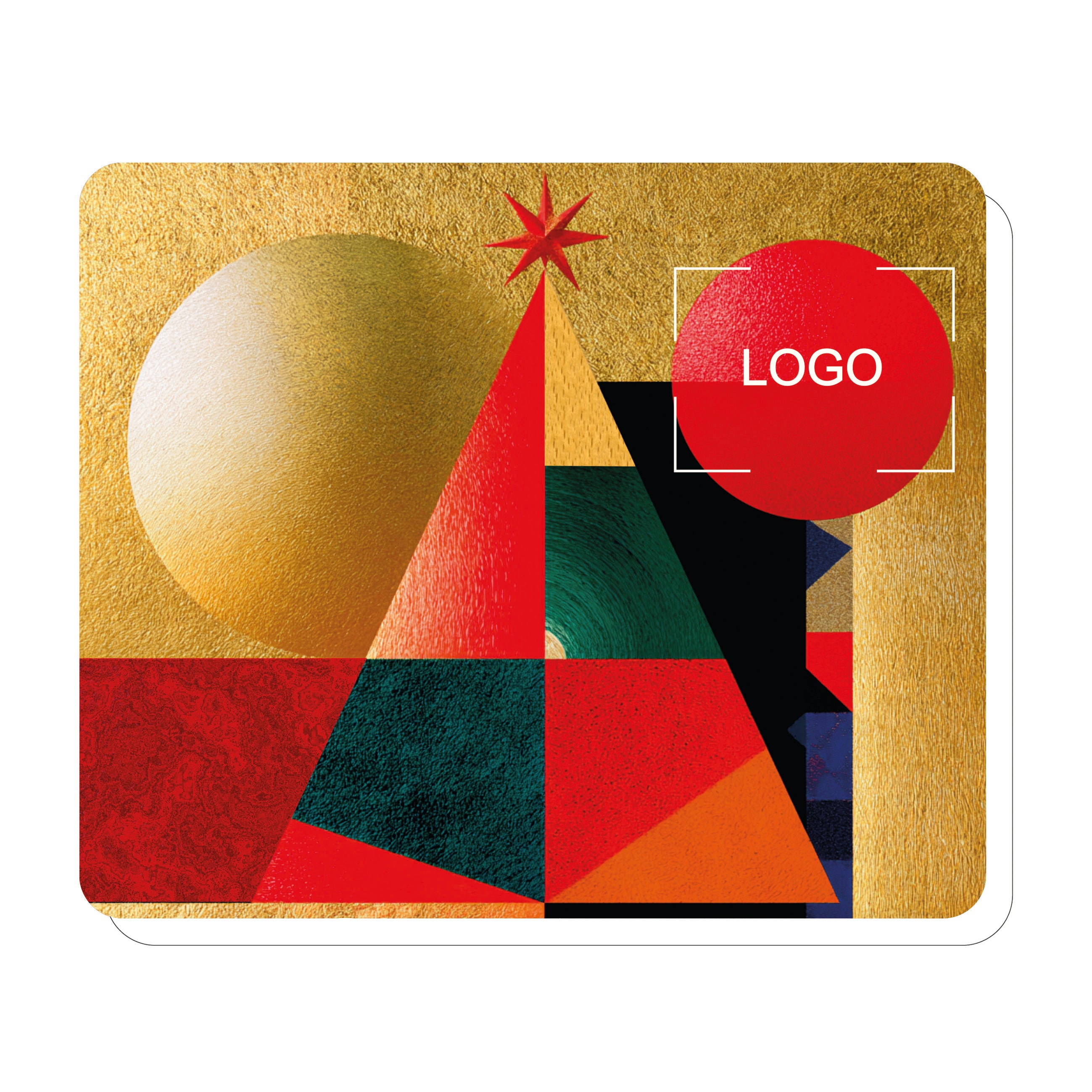 Christmas Collection Microfibre Cleaning Cloth 15x18cm