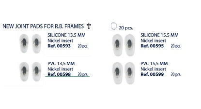 4 Special Fitting Rayban - New Joint Pads