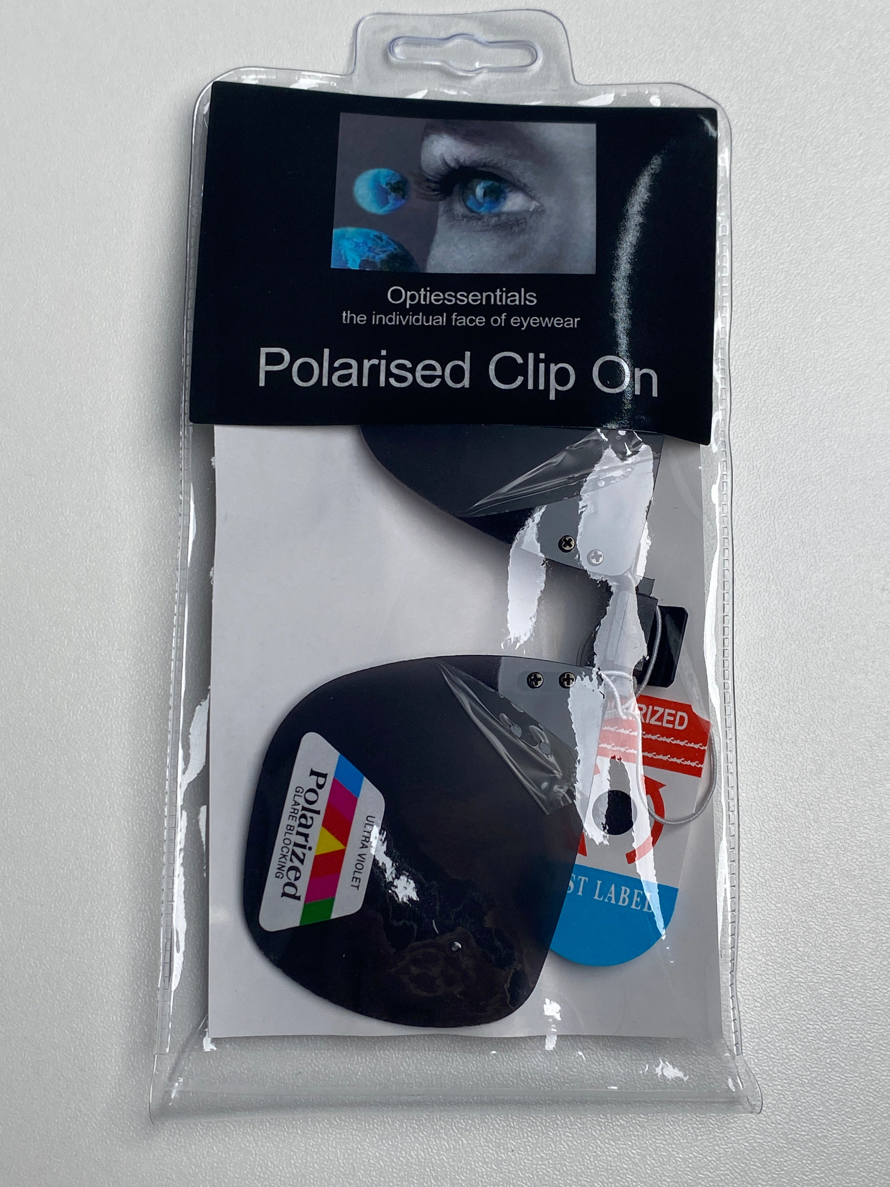 Optiessentials Polarised Clip-on G1 Aviator Large