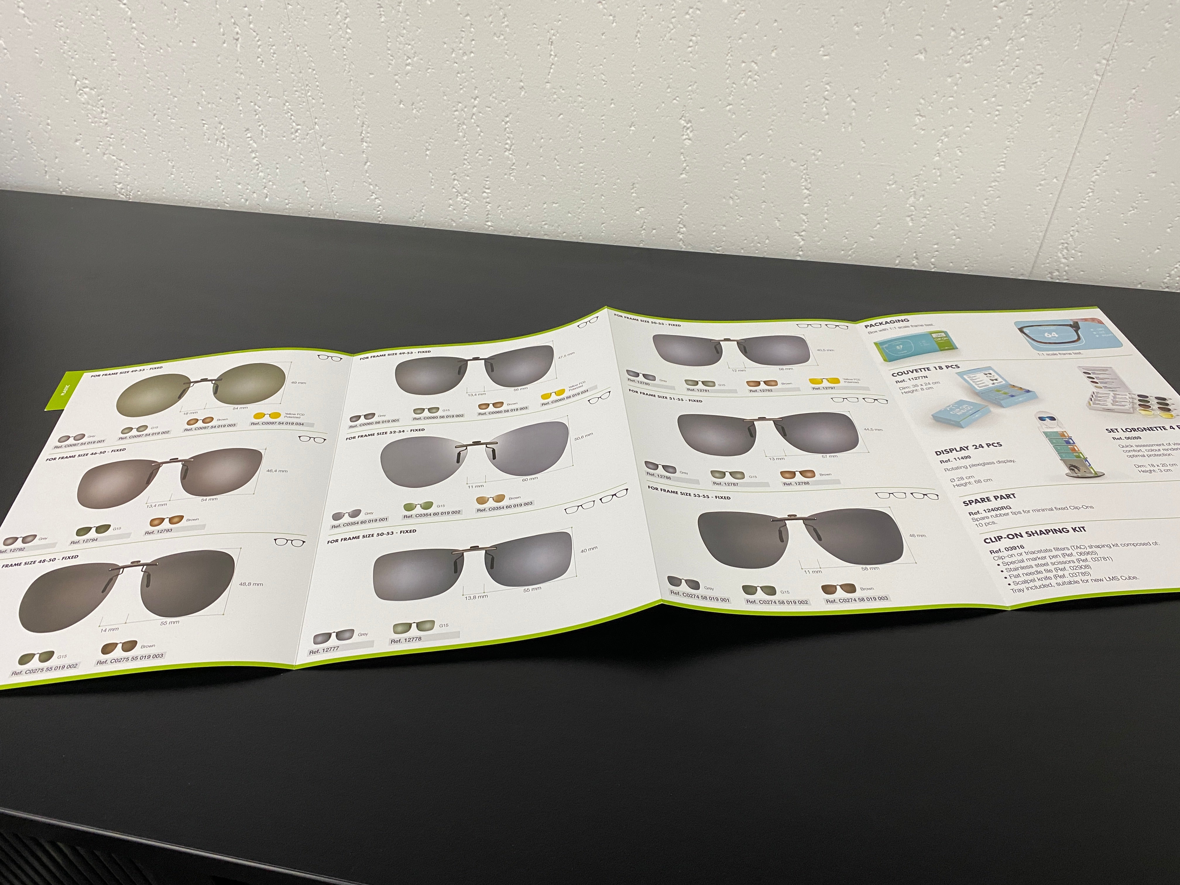 Clip-on Sizing Guide - FREE
