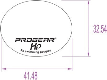Progear H2O Swimming Goggles - Small HSV 1301