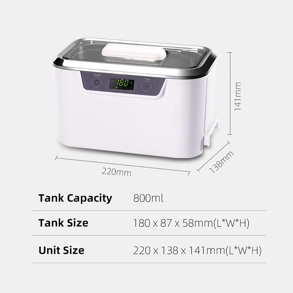 X0103A - 60W Ultrasonic Cleaner